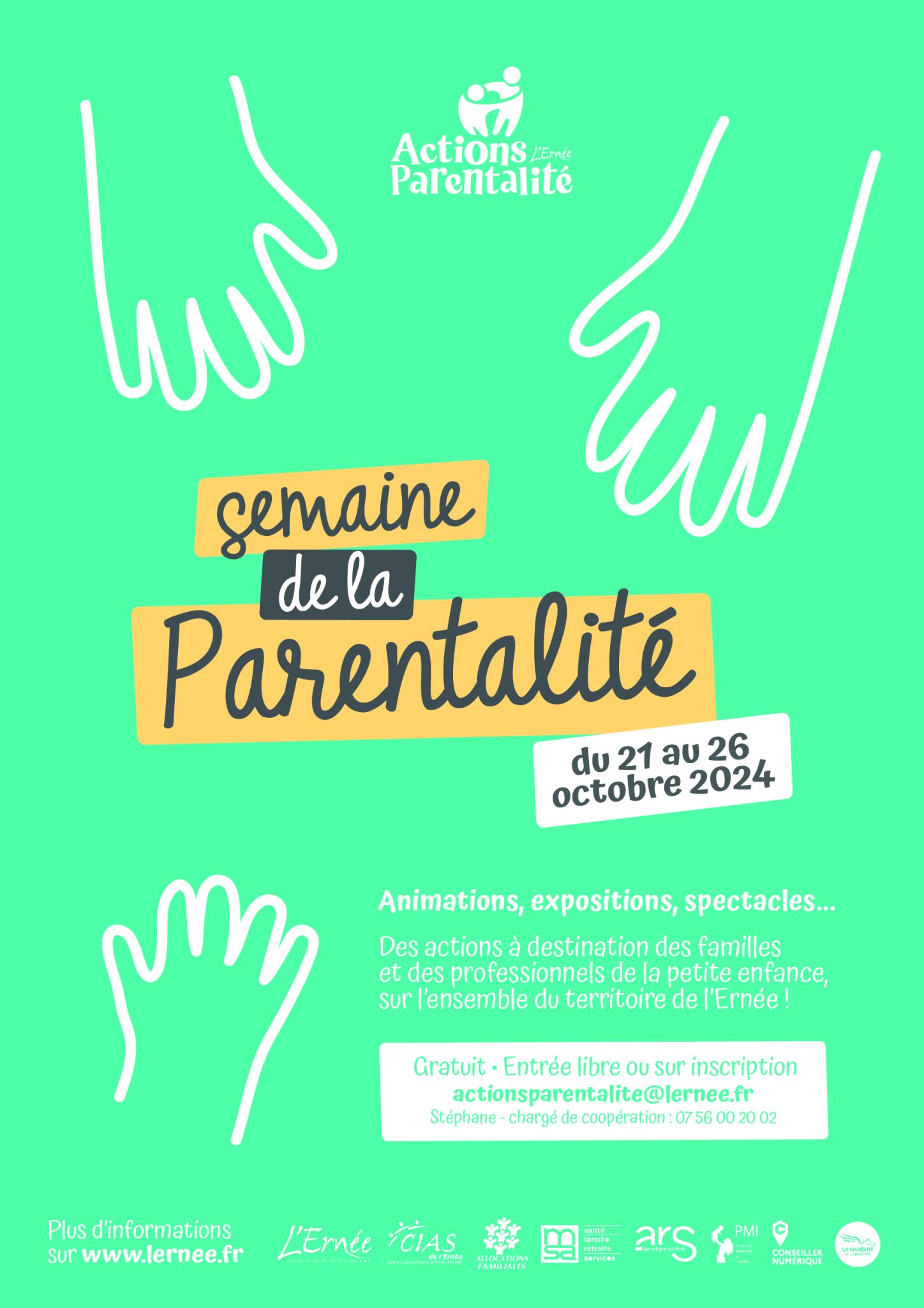 Semaine de la parentalité / 21 au 26 octobre